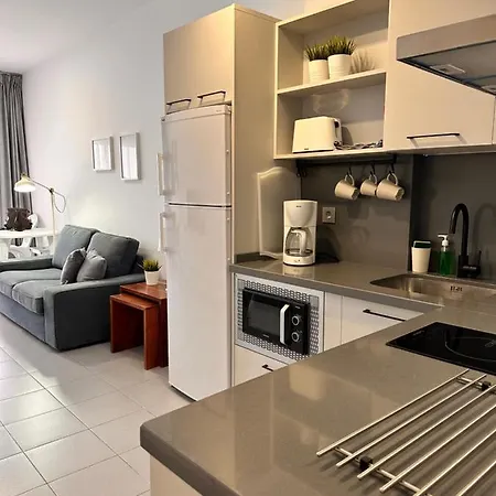 Apartman First Line With Terrace In Canteras Beach.