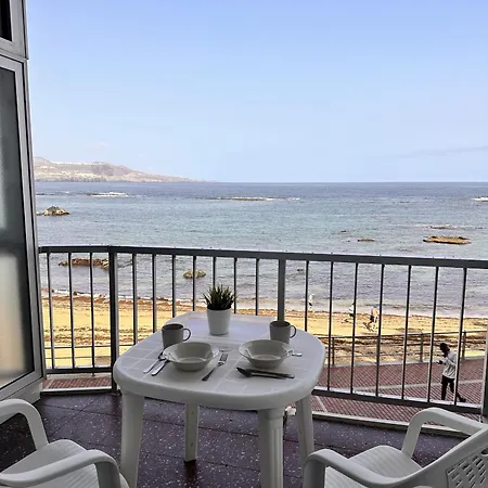 First Line With Terrace In Canteras Beach. * Las Palmas de Gran Canaria