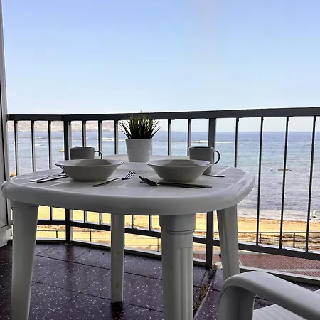 First Line With Terrace In Canteras Beach. * Las Palmas de Gran Canaria
