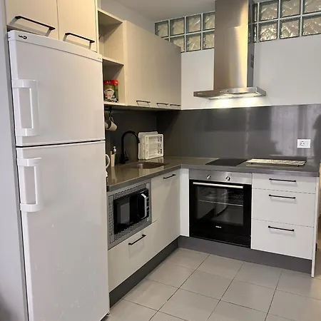 First Line With Terrace In Canteras Beach.