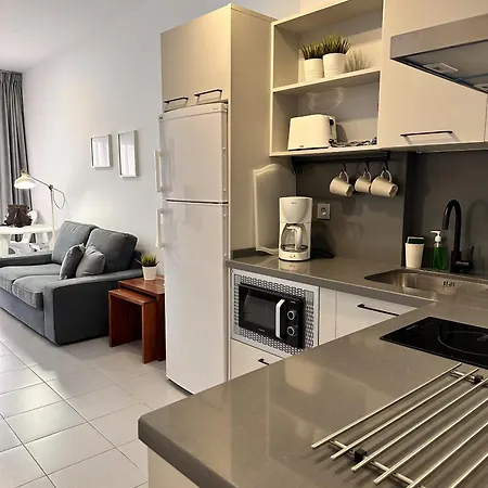 Apartman First Line With Terrace In Canteras Beach.