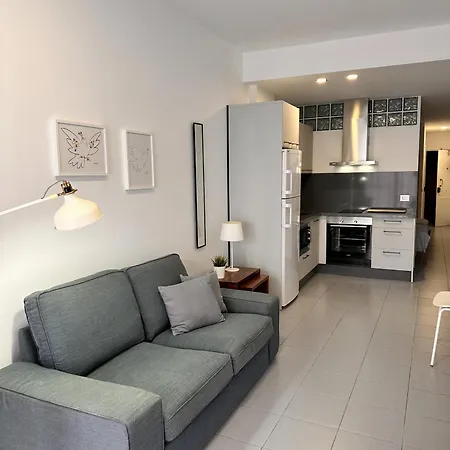 First Line With Terrace In Canteras Beach. *