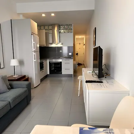 First Line With Terrace In Canteras Beach. *