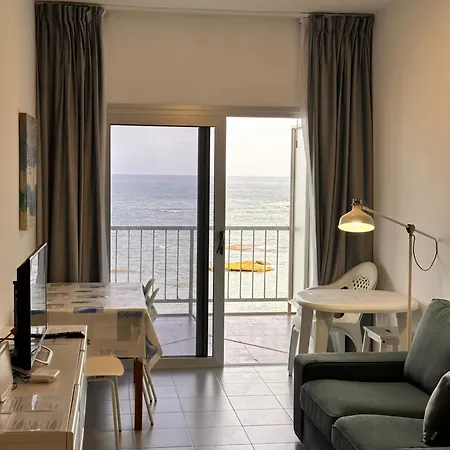 First Line With Terrace In Canteras Beach.